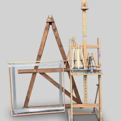 Wooden Artist Easels with Adjustable Studio, A-Frame & Tabletop Display Stands