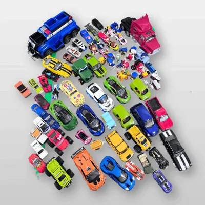 Die-Cast Toy Car Collection with Paw Patrol, Mario Kart, McLaren, Lotus and Cars