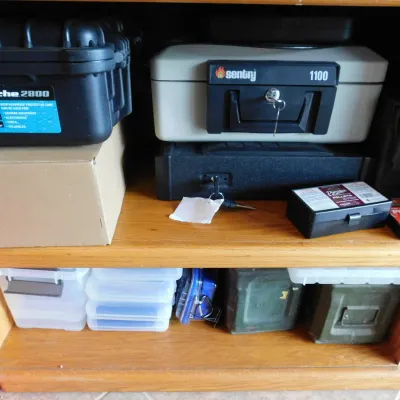 Firearm cases and lockers