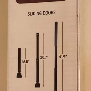Sale Photo Thumbnail #408: NIB • HOME SECURITY BAR WITH VIBRATION AUDIBLE ALARM