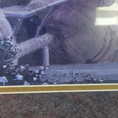 Sale Photo Thumbnail #151: Gold Framed Picture