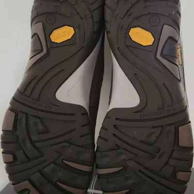 Sale Photo Thumbnail #378: NIB
Women's Size: 39 
Dansko 
Paisley Suede 
Walnut 
Waterproof Footwear
VALUE: $165