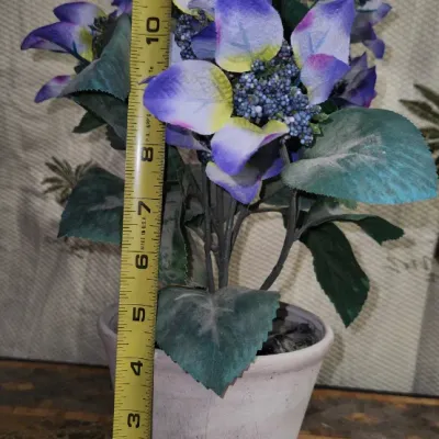 Sale Photo Thumbnail #501: Pretty Artificial Violet Potted Plant