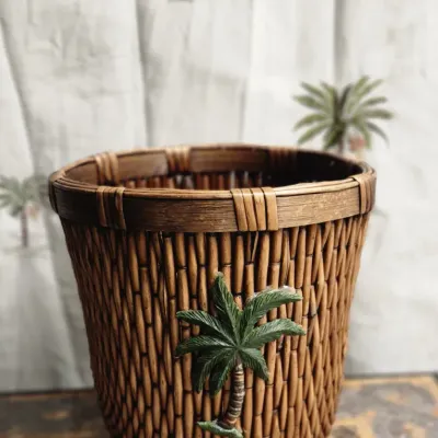 Sale Photo Thumbnail #498: Shower Curtain & Rod(not pictured)
Shower Curtain Hooks
2 - Wash Clothes
2 - Hand Towels
2 - Bath Towels
Palm Tree Wicker Basket
Potted Faux Lemons