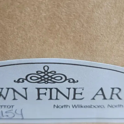 Sale Photo Thumbnail #153: Crown Fine Art Numbered Picture.. Gold Frame