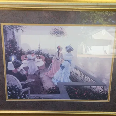 Sale Photo Thumbnail #150: Gold Framed Picture