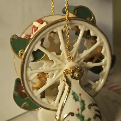 Sale Photo Thumbnail #175: Ornament can manually spin.