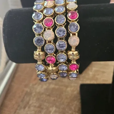 Sale Photo Thumbnail #182: 4 individual bracelets with magnetic closure.