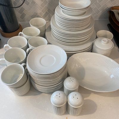 Sale Photo Thumbnail #8: Some minor flaws/chips seen on a few items.  Most in very good condition