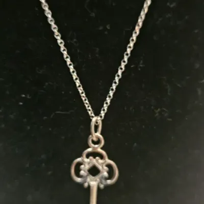 Sale Photo Thumbnail #116: Necklace has some tarnish.