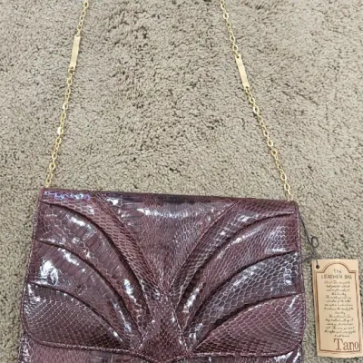 Sale Photo Thumbnail #204: 10 inches x 8 inches. Measurements does not include gold chain just the clutch portion.