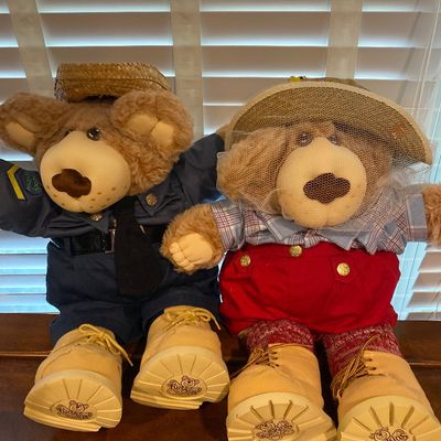 Sale Photo Thumbnail #414: Includes two bears and accessories as shown in picture