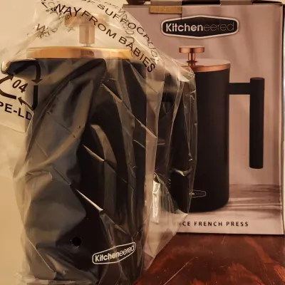 Sale Photo Thumbnail #396: NIB - Kitcheneered 12 oz. French Press