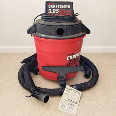 16-GALLON FULL BLOWING WET/DRY VACUUM