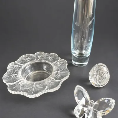 QUALITY CRYSTAL - LALIQUE, SWAROVSKI, FABERGE, RANDSFJORD 