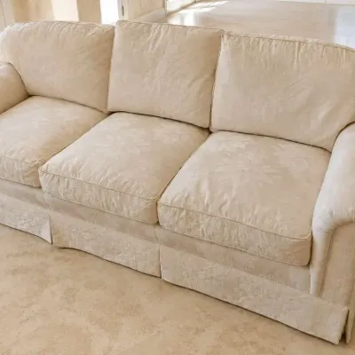CREAM COLORED SOFA