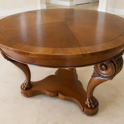ENTRYWAY PEDESTAL ACCENT TABLE