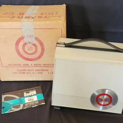 DEJUR ELDORADO 84-84Z-86 DUAL 8MM PROJECTOR