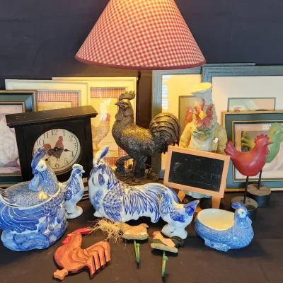 HEN/ROOSTER HOME DECOR 