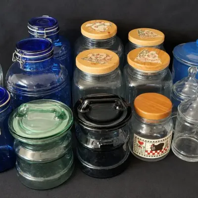 CANISTER ASSORTMENT - LOT OF 17