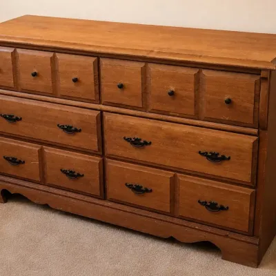 TRADITIONAL SOLID WOOD DRESSER