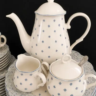 AMERICAN COUNTRY DISHSET IN "FORGET-ME-NOT" BY NIKKO