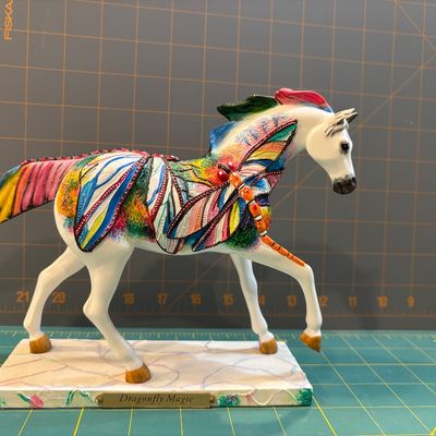 Sale Photo Thumbnail #269: "Trail of Painted Ponies "" Dragonfly Magic"" boxed"