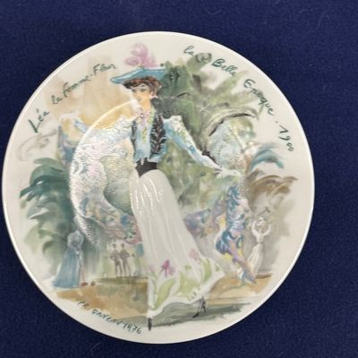 Sale Photo Thumbnail #147: D'Arceau Limoges Plates 6 pc. No chips or scratches