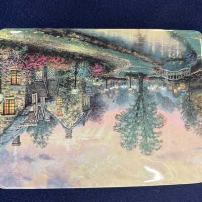 Sale Photo Thumbnail #76: 3 pc set Thomas Kinkade plates. Perfect condition. No chips or scratches