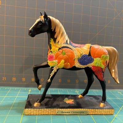 Sale Photo Thumbnail #265: "The Trail Of Painted Ponies ""Autumn Dancer"" Four Seasons Collection boxed"  Good condition, no chips