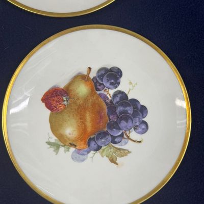 Sale Photo Thumbnail #109: 6 pc Bavaria Fruit Plates