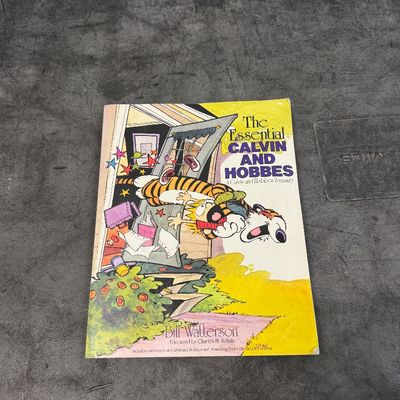 Sale Photo Thumbnail #36: Calvin and Hobbs and Far Side Comic Book 2 pc set. Excellent condition