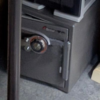 Sale Photo Thumbnail #20: Sentry Safe with combo and key - 16” x 17’ x 18”