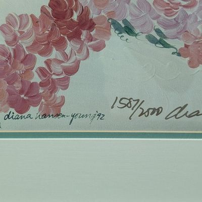 Sale Photo Thumbnail #185: Diana Hansen-Young ”Porcelain”  - limited edition 1587/2000 - no COA
