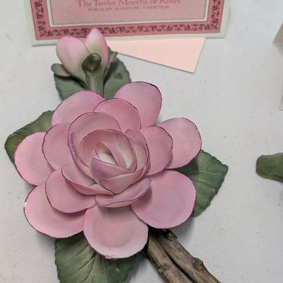 Sale Photo Thumbnail #51: “12 months of Roses” figurines, set of 12