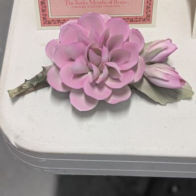 Sale Photo Thumbnail #42: “12 months of Roses” figurines, set of 12