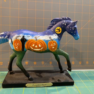 Sale Photo Thumbnail #279: "Trail of Painted Ponies ""Pumpkin Patch"" boxed"  Good condition, no chips