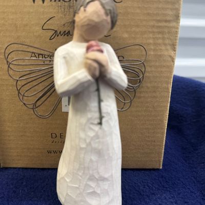 Sale Photo Thumbnail #85: 4 pc Willow Figurine .  Dove needs to be reattached on Soar