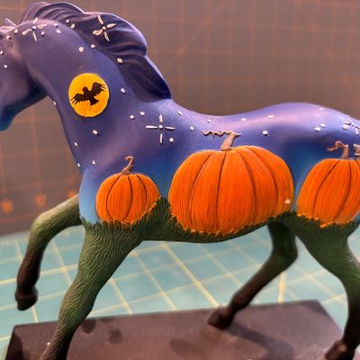 Sale Photo Thumbnail #276: "Trail of Painted Ponies ""Pumpkin Patch"" boxed"  Good condition, no chips
