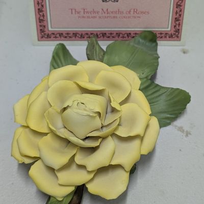 Sale Photo Thumbnail #47: “12 months of Roses” figurines, set of 12