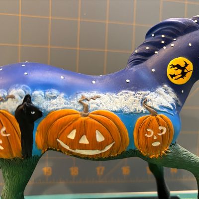 Sale Photo Thumbnail #278: "Trail of Painted Ponies ""Pumpkin Patch"" boxed"  Good condition, no chips