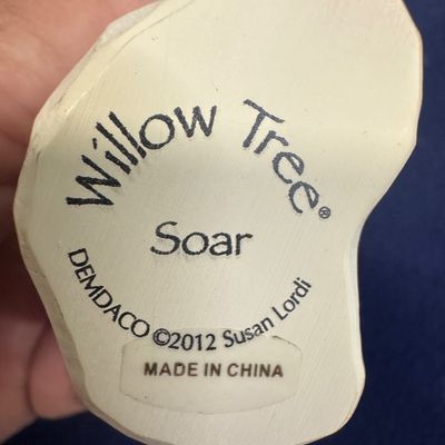 Sale Photo Thumbnail #80: 4 pc Willow Figurine .  Dove needs to be reattached on Soar