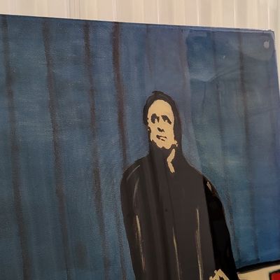 Sale Photo Thumbnail #10: Canvas wall hanging in excellent condition