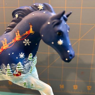 Sale Photo Thumbnail #275: "Trail of Painted Ponies ""Old Fashioned Christmas"" boxed"  Good condition, no chips