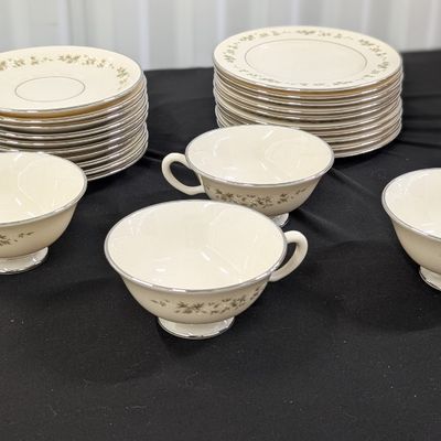 Sale Photo Thumbnail #91: 62 pc Lenox china service for 10. Perfect condition. No chips or scratches. Appears unused.
