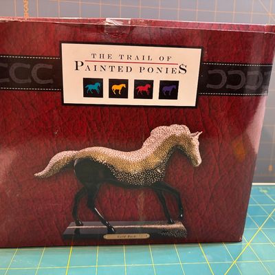 Sale Photo Thumbnail #288: Trail of Painted Ponies "Gold Rush"boxed". Good condition, no chips