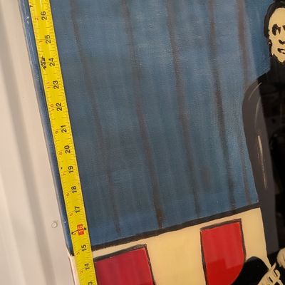 Sale Photo Thumbnail #8: Canvas wall hanging in excellent condition