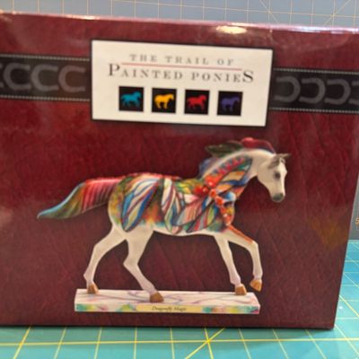 Sale Photo Thumbnail #268: "Trail of Painted Ponies "" Dragonfly Magic"" boxed"
