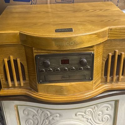 Sale Photo Thumbnail #17: Philco CD/Phonograph 18""wide x 15""deep x 9""high"