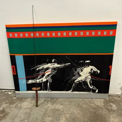 Vintage Klingenthal Fencing Épée & Art